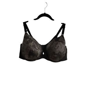 Torrid Curves Black‎ and Floral Light lined underwire bra 46DD